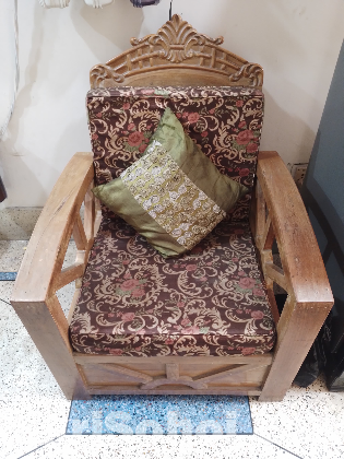 Custom-designed Sofa Set with Tea Tables and Cushions